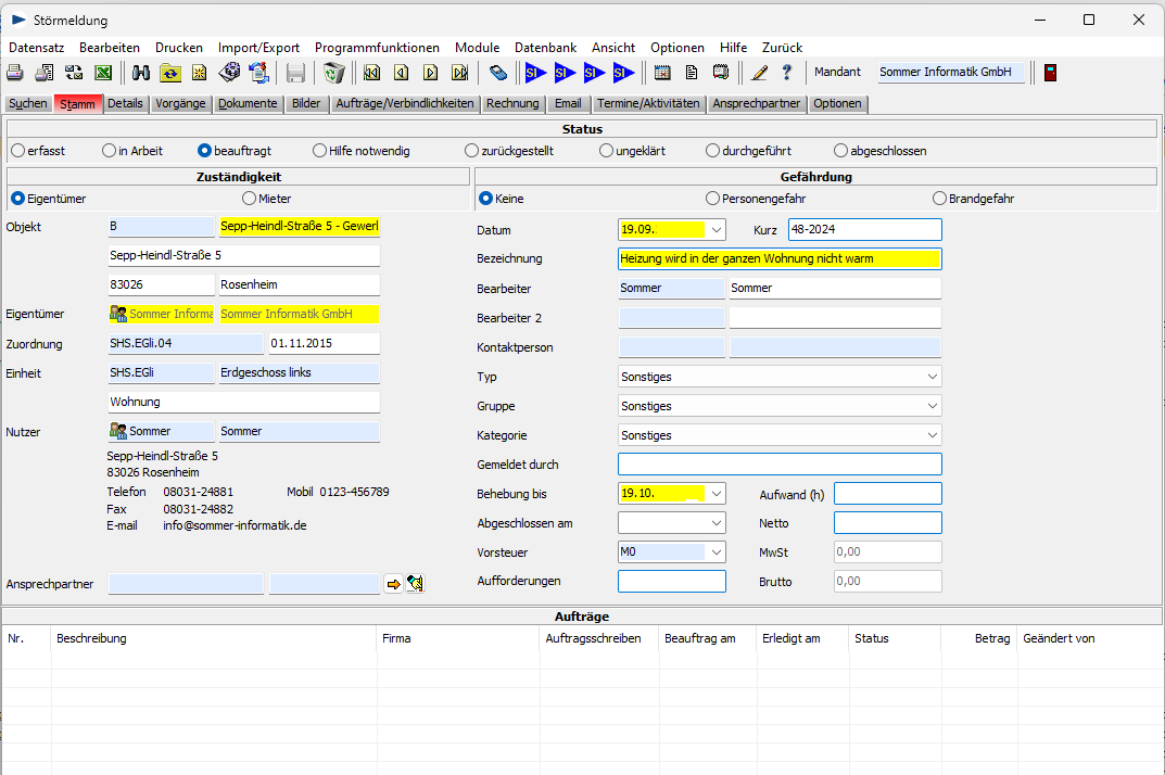 CapitolHV_Störmeldung